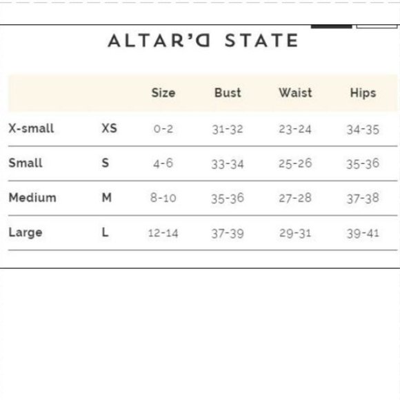 NEW Altar'd State Cordelia Mini Sleeveless Dress SZ S & M - Picture 15 of 15